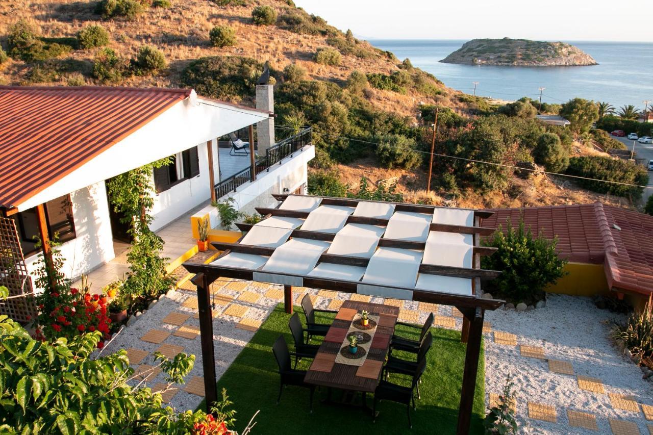 Summer Dream Cottage, 2Br, Beautiful Sea View Мохлос Экстерьер фото