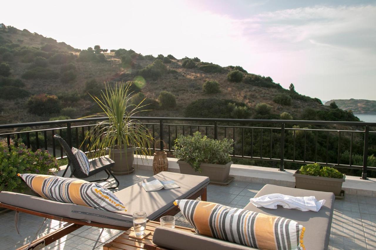 Summer Dream Cottage, 2Br, Beautiful Sea View Мохлос Экстерьер фото