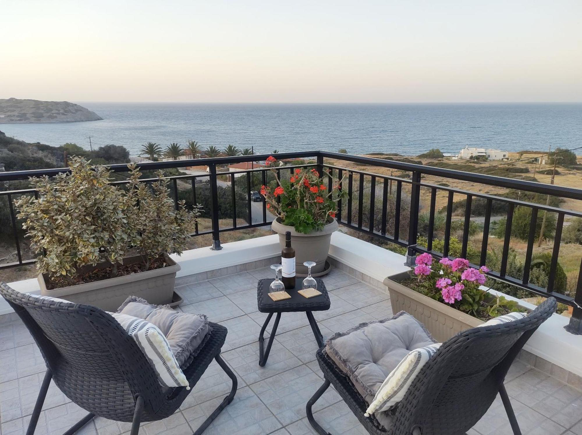 Summer Dream Cottage, 2Br, Beautiful Sea View Мохлос Экстерьер фото